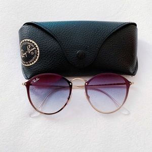 Ray Ban Blaze Round Mirrored Sunglass